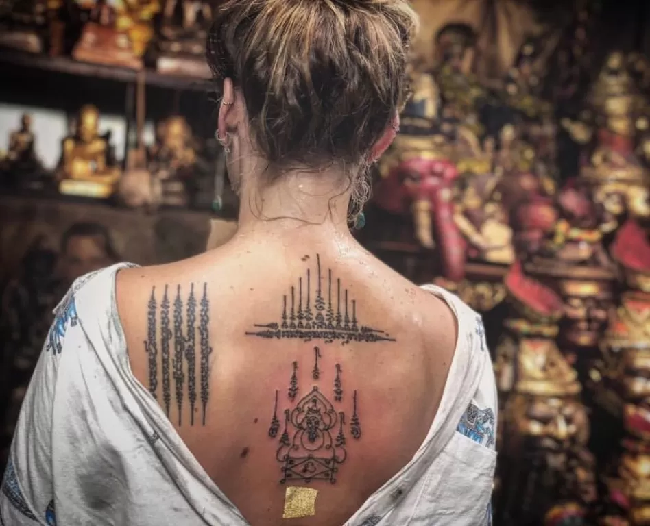Татуировки Сак Янт для привлечения денег